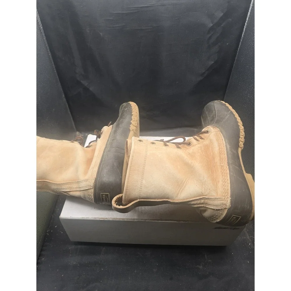 ll bean rain boots Men Size 10.5